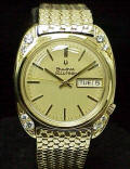 Accutron 2182 Solid Gold Custom Case and Bracelet