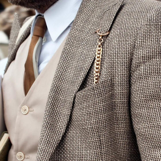 Pocket Watch Chain, How to Wear a Short Pocket Watch Chain