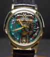 Gold Accutron Spaceview Alpha 214 Repaired