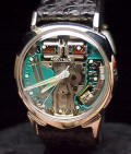 RARE 14K White GOLD Accutron Spaceview 214 ALPHA Repaired