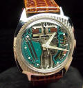 Stainless Steel Asymmetric Accutron Spaceview 214 Repaired
