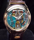 18K Solid Gold Accutron Spaceview 214 Repaired